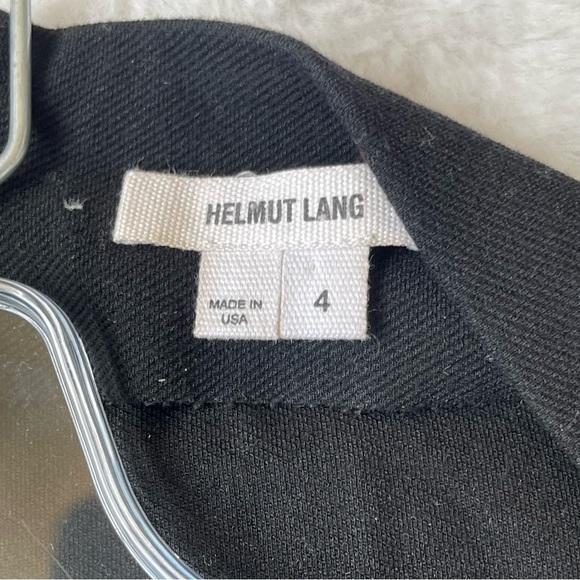 HELMUT LANG long sleeve black dress size 4 - Picture 5 of 11